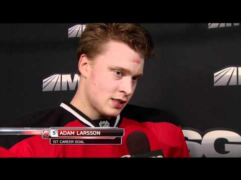 Adam Larsson First Career NHL Goal - 11/11/2011