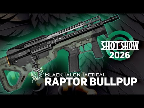 TRUE AR Trigger Feel in a BULLPUP! Black Talon Tactical Raptor | SHOT Show 2026