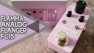 Video thumbnail for AWESOME Budget PEDAL | Flamma FC15 Analog FLANGER | VIDEO REVIEW [NO TALK] by Perry Frank