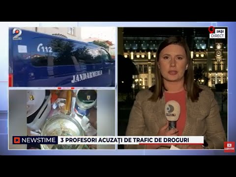 NEWSTIME (26.09.2023) - 3 profesori acuzati de trafic de droguri!