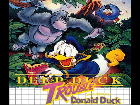 Deep Duck Trouble starring Donald Duck Game Gear