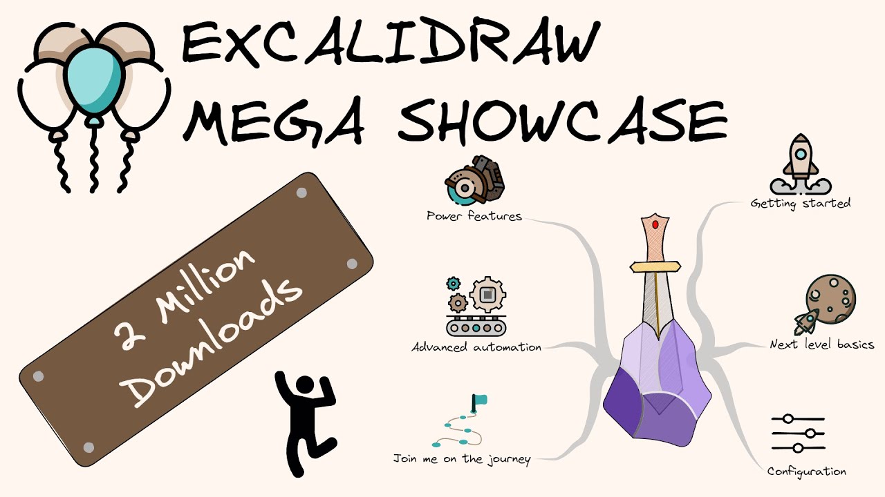 The Excalidraw-Obsidian Showcase: 57 key features in just 17 minutes