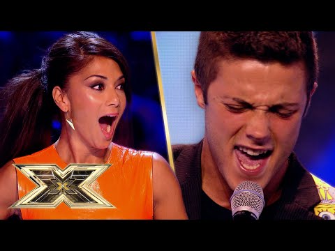 YODELING Barclay performs ONE DIRECTION cover in jaw-dropping audition! | The X Factor UK