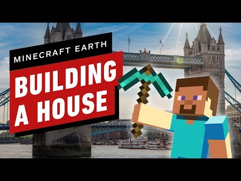 Minecraft Earth: Building a House at Tower Bridge (London)