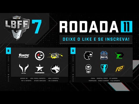 LBFF 7 Série B - Rodada 11 - Grupos B e D | Free Fire
