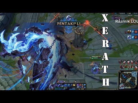 Xerath Montage #2 - God of Xerath - Best Xerath Plays Compilation[Razmik LOL]