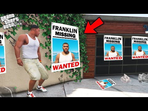 GTA 5 : Franklin Try To Find Lost Franklin In GTA 5 ! Franklin Missing In GTA 5