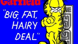 REVIEW OF GARFIELD: BIG, FAT, HAIRY DEAL (SPECTRUM 48K, THE EDGE, 1986)