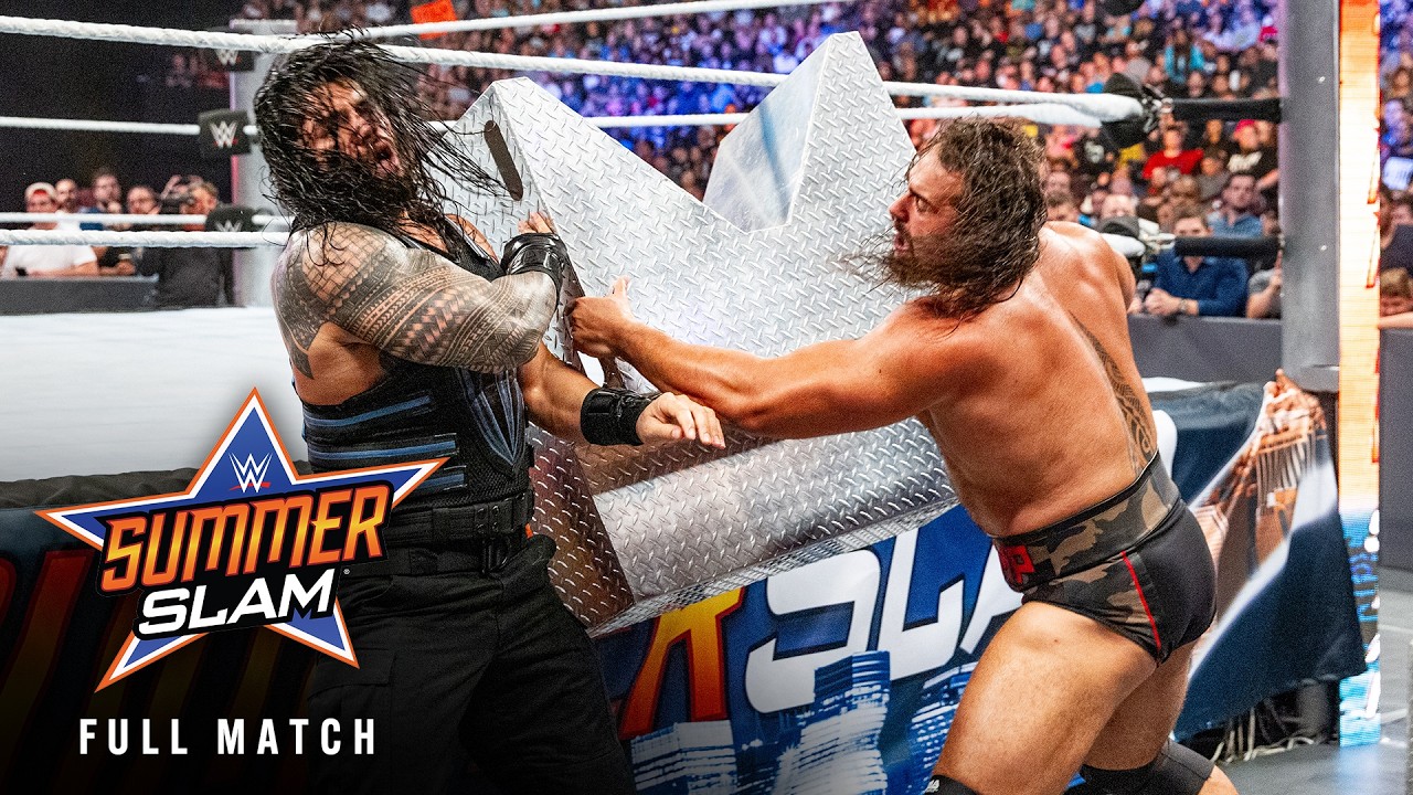 FULL SEGMENT: Roman Reigns brawls with Rusev: SummerSlam 2016