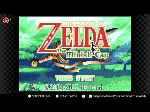 The Legend of Zelda: The Minish Cap Game Boy Advance Gameplay (Nintendo Switch Online)