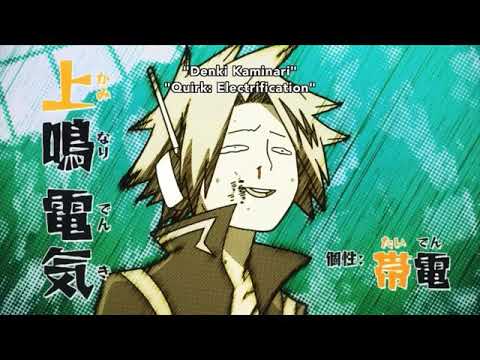 Every time Kaminari becomes a huge idiot because of a goddamn quirk