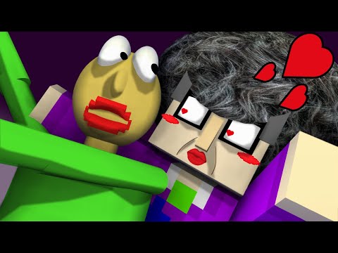 Monster School : SCARY TEACHER FALL IN LOVE WITH BALDI'S - Minecraft Animation