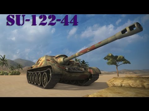World of Tanks (WOT) Garbad gets 4x HP mission done in SU-122-44