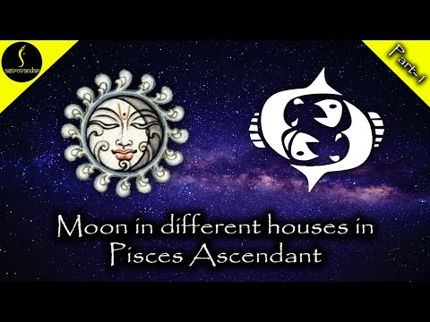 Moon in different houses in Pisces Ascendant part 1
