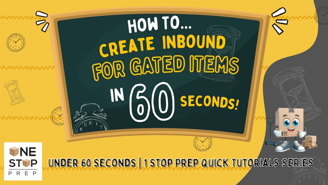 Creating inbound for gated items