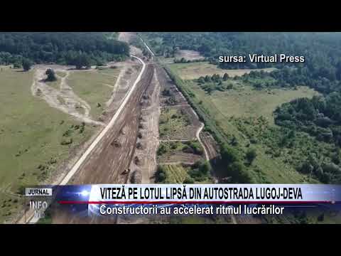 VITEZĂ PE LOTUL LIPSĂ DIN AUTOSTRADA LUGOJ DEVA