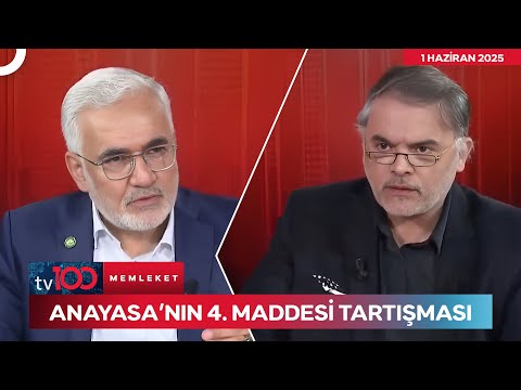 Anayasa'nın 4. Maddesi Tartışmaya Açılmalı Mı? | Talat Atilla ile Memleket