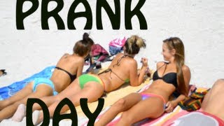 FISHING FOR TOURISTS! Pranking Girls At The Beach!