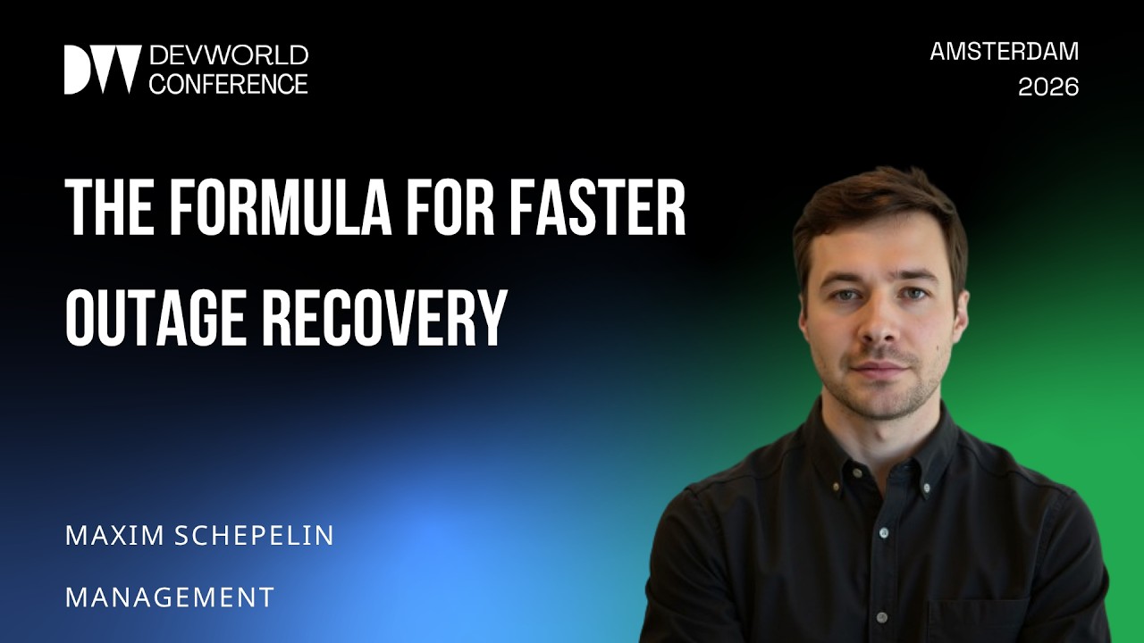 Maxim Scheplin - The Formula for Faster Outage Recovery