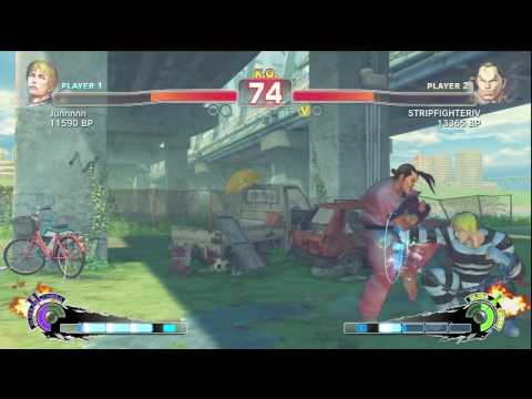 Junnnnn (Cody) VS. STRIPFIGHTERIV (Dan) - SSF4 720p HD