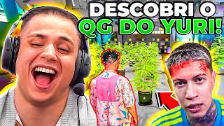 PAULINHO ACHOU o QG do YURI22 no GTA RP!😱 (Modder Clips)