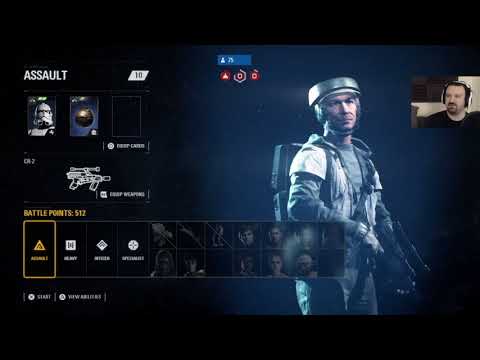 Star Wars Battlefront II Launch MP pt48 - Galactic Assault...on Endor? First Time!