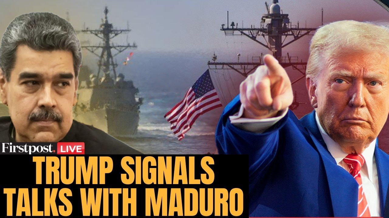 US-Venezuela LIVE: Trump Says He’s Open to Talks With Venezuela’s Maduro Amid Rising Tensions | N18G