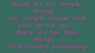 Joey Diamond - Simple Things (Lyrics) (: