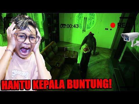 SERAM!!! HANTU KEPALA BUNTUNG TEREKAM JELAS KAMERA CCTV!!!