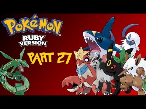 Let's Play Pokemon Ruby Dark Monotype Challenge pt 27 - bonus