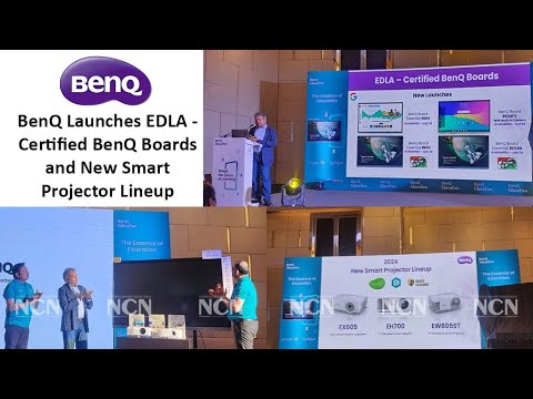 BenQ Launches EDLA - Certified BenQ Boards and New Smart Projector Lineup