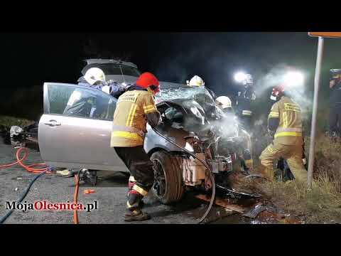 15.11.2020 Wypadek pod Ligotą Małą