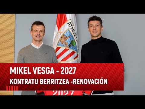 Imagen de portada del video Mikel Vesga - Kontratu berritzea – 2027