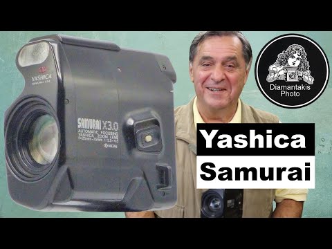 World's 1st Bridge Camera - Yashica Samurai X3.0 (1987)