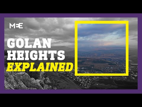 What is the Golan Heights? | MEE Explains