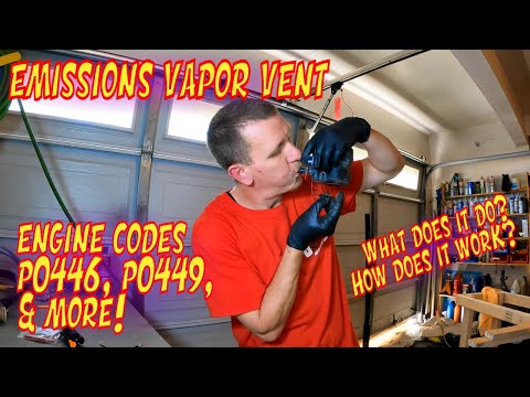 ⫷ Vapor EVAP Emissions Canister Vent Valve Solenoid. Quick info and test. p0446, p0449 ⫸