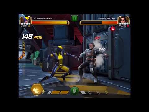 Marvel Contest of Champions mcoc x23 vs ROL Winter Soldier by tkviper.com