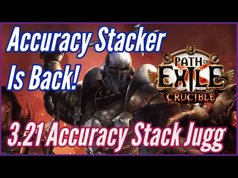 Molten Strike/Frost Blades/LS Accuracy Stack Jugg Build Guide | 3.21 Crucible League PoE