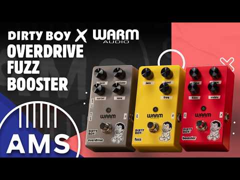 Warm Audio Dirty Boy Jr Pedals | Legendary Tones without Museum Prices