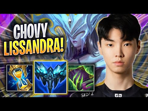 CHOVY IS SO CLEAN WITH LISSANDRA! - GEN Chovy Plays Lissandra MID vs Ahri! | Season 2023