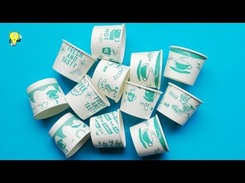 Unique Wall Hanging Craft | Best Out Of Waste Cardboard and Paper Cups | Home Decoration Ideas Video