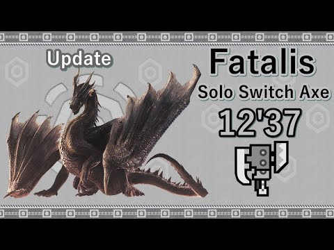 MHWIB - Fatalis 12'37 Solo Switch Axe