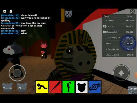 Piggy kamosi mummy vs kamosi pharaoh jumpscare!!