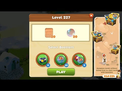 Lost Island: Blast Adventure - Level 227 (No Boosters) HD