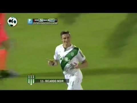 Gol Ricardo Noir - Newell's 0 Vs Banfield 1 - Primera División 2014