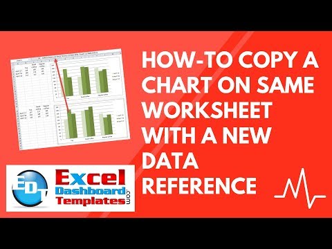 How-To Copy an Excel Chart on Same Worksheet with a New Data Reference