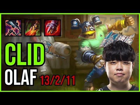 CLID - OLAF vs GRAVES Jungle - KR Challenger - Patch 11.3