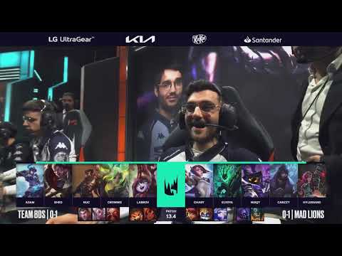BDS vs MAD LEC Spring 2023 W1D2   Team BDS vs MAD Lions