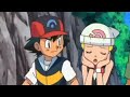 Ash Cheering Up Dawn Pokemon Pearlshipping Moment