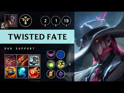 Twisted Fate Support vs Karma - EUW Master Patch 25.S1.1